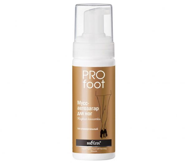 Self-tanning mousse for legs "Liquid tights" (175 ml) (10325973)